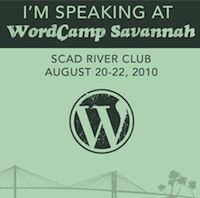 I’m attending WordCamp Savannah